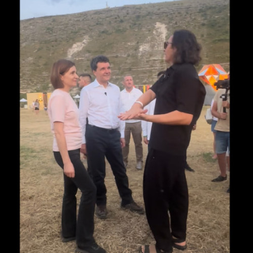 Nicusor Dan a participat la Festivalul Lupilor în Rezervația &quot;Orheiul Vechi&quot; din Moldova