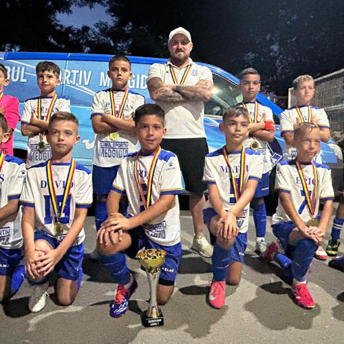 cs medgidia, campioni la turneul amical din fetiști