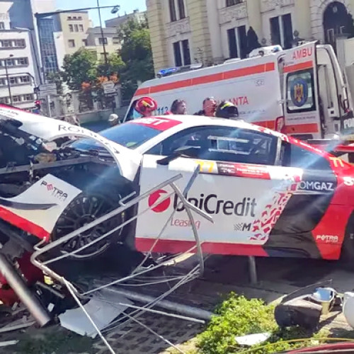 accident grav la raliul din timișoara. fiul lui mihai leu, implicat în incident