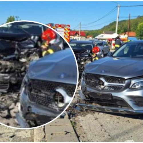 accident rutier în gherla: patru victime după coliziunea dintre două mașini