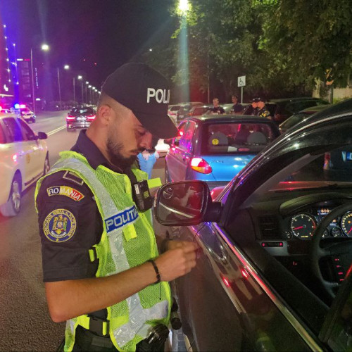 Policei din Constanța au desfășurat o acțiune amplă pentru asigurarea ordinii publice