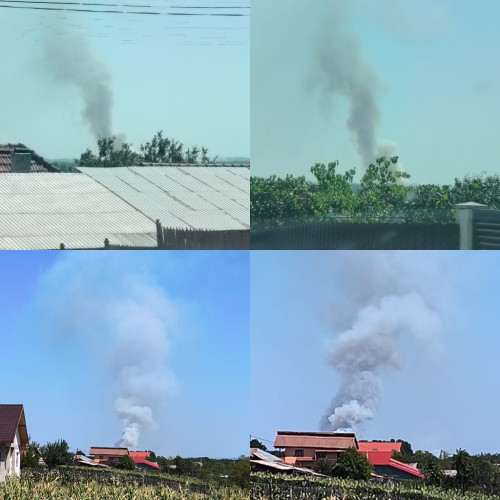 incendii de vegetație în Gorj: pompierii intervin la Târgu Carbunești și Baia de Fier