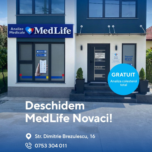 MedLife extinde rețeaua de servicii în Novaci