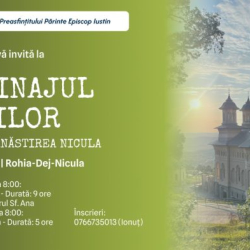 prima ediție a pelerinajului tinerilor la Mănăstirea Nicula