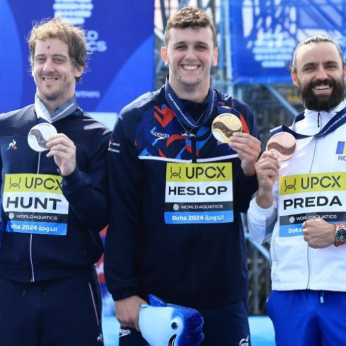 Bronz pentru Cătălin Preda la Mondialele de sărituri în apă