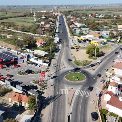 CNADNR anunță procesul de construcție a noului sens giratoriu din Baldana
