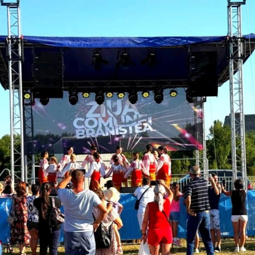 prima ediție a "zilei comunei" la brăniștea a adunat comunitatea într-o sărbătoare de muzică și tradiții