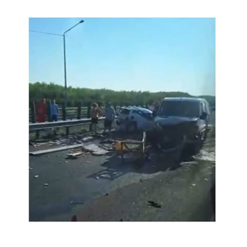 Accident rutier pe autostrada A2, sens spre Constanța