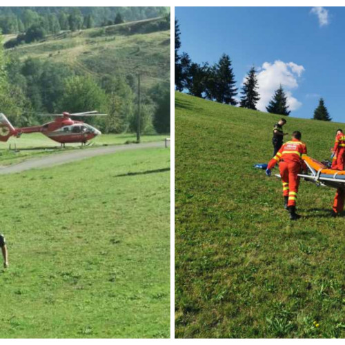 băiat accidentat în timpul unui zbor cu parapanta în zona Apusenilor