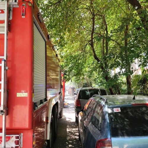 Incendiu la un aparat de aer condiționat în cartierul Boreal din Constanța