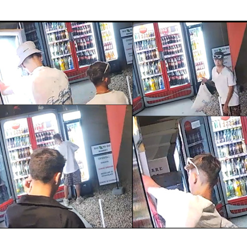 tinerii au furat băuturi din magazinul din costinești într-un videoclip postat pe instagram