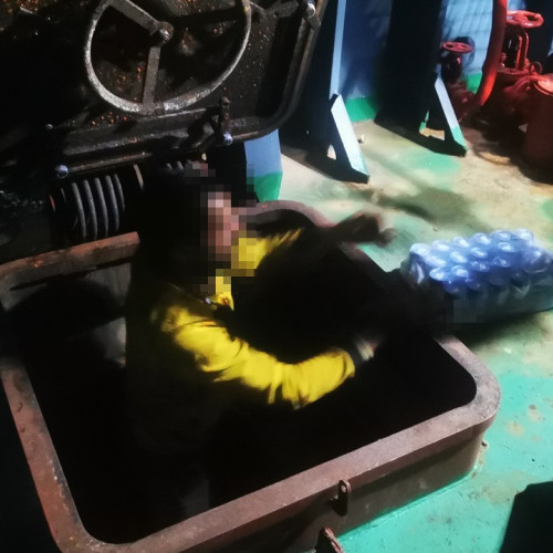 Descoperire de contrabandă pe o navă în Marea Neagră