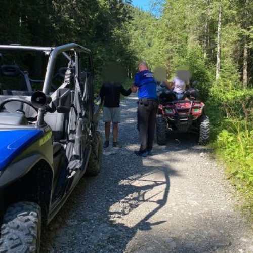 Acțiuni ale jandarmilor în perioada 8-10 august în județul Brașov