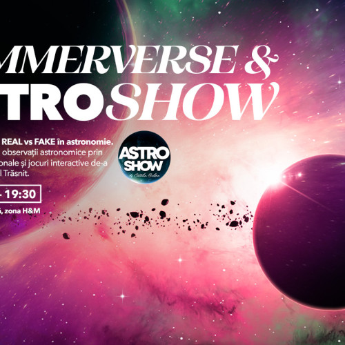 Shopping City Târgu Jiu organizează un eveniment astronomic gratuit la sfârșitul acestei săptămâni