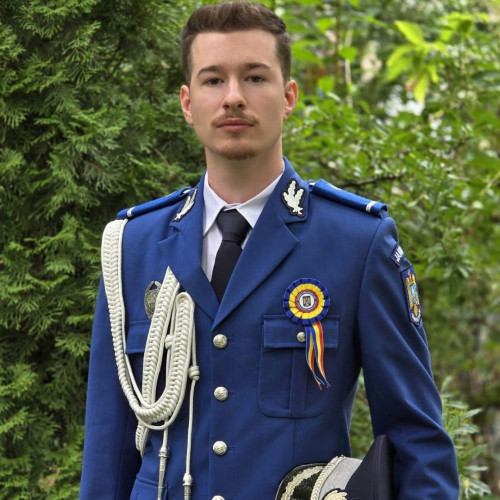 tânăr din botoșani devine comandant de pluton în jandarmeria iași