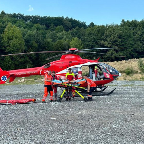 Salvare miraculoasă a unui bărbat în comuna Maieru, județul Bistrița-Năsăud