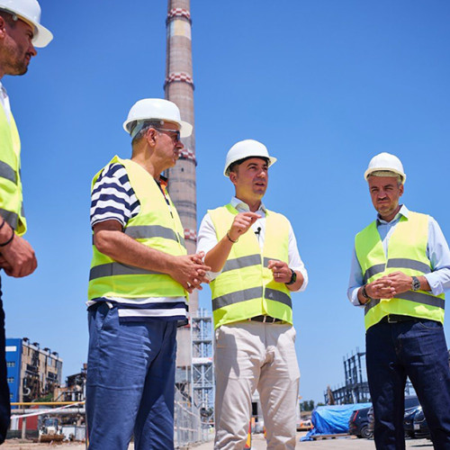 Progres semnificativ în construcția noului centrală termică din Constanța