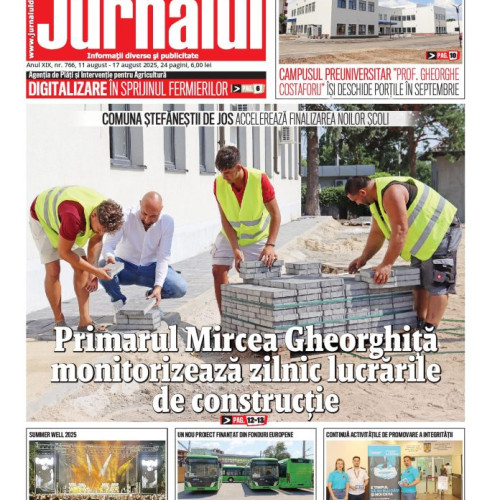 A apărut numărul 766 al jurnalului de Ilfov