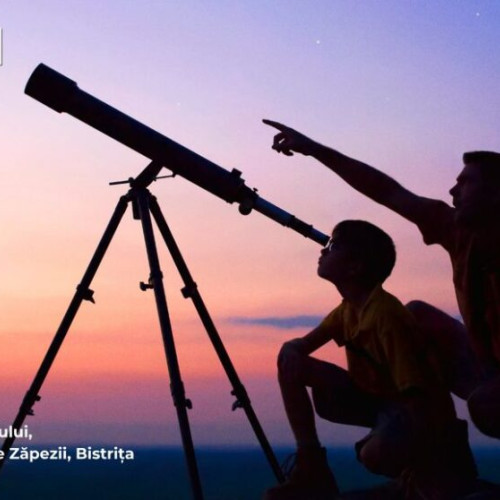 petrecere astronomică anuală pe Dealul Budacului la începutul lui august