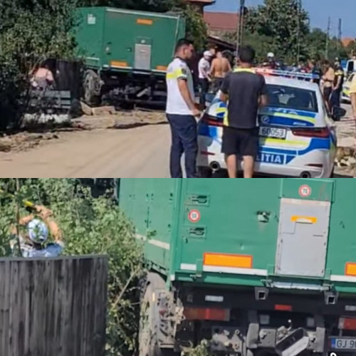 accident rutier în satul cirbești, județul gorj