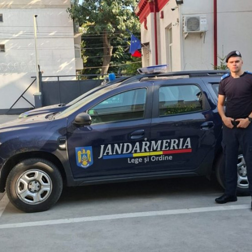 noul coleg al Jandarmeriei Vrancea: sublocotenentul Stanescu Silvian Mihai