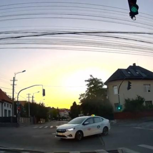 accident rutier în centrul orașului