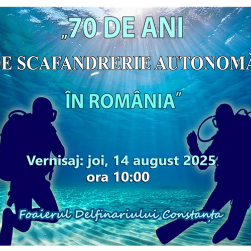 Expozitie aniversara despre istoria scafandreriei autonome în România la Constanța