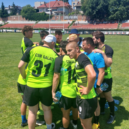 Echipa de rugby a Galațiului, CS Municipal, își continuă pregătirile pentru sezonul nou