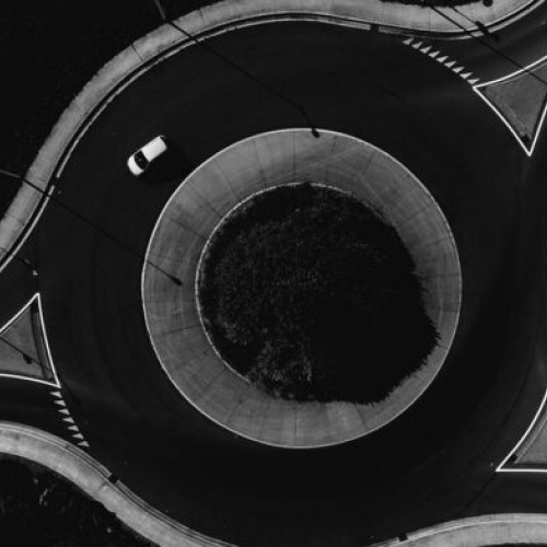 Sens giratoriu nou construit în Măgurele pentru o circulație mai sigură