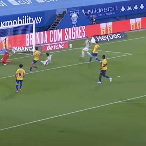 Ianis Stoica a marcat un gol important în debutul său în campionatul Portugaliei