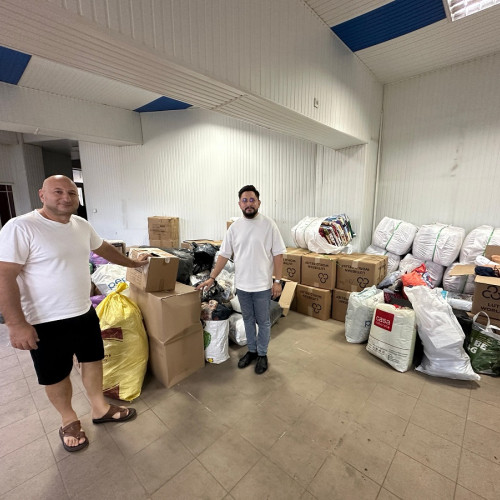 Ajutoare pentru victimele inundatiilor din Suceava, aduse cu binecuvantarea arhiepiscopului Tomisului