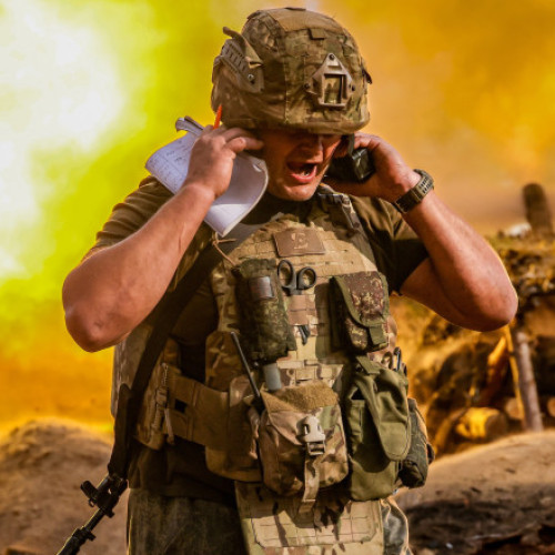 Frontul din estul Ucrainei, marcat de lupte intense