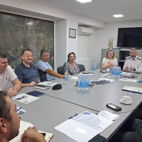 vizită de lucru la parcul industrial moreni pentru dezvoltarea mediului de afaceri și siguranță în județul dambovița