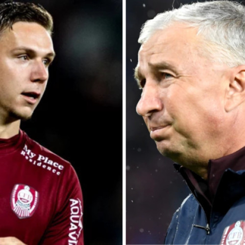 CFR Cluj, fără Louis Munteanu înaintea meciului cu Braga în Europa League