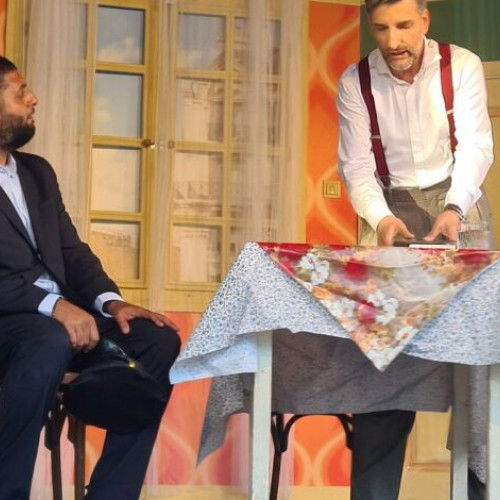 spectacolul "cum sa furi un milionar" în buzoiu, în cadrul festivalului comic 7b