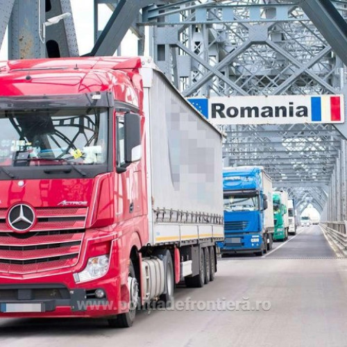 TIR-urile românești: Prioritate la vămile Nădlac II și Borș II pentru camioanele UE