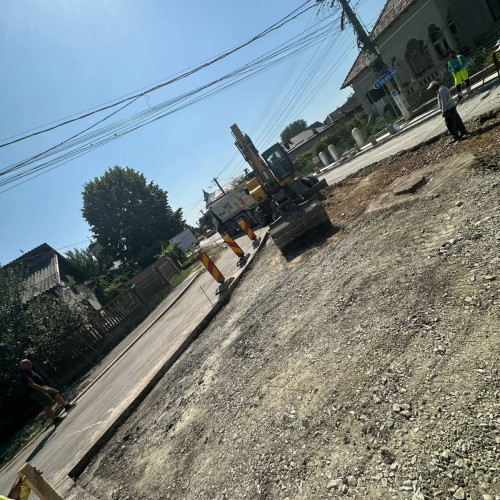 restricție de circulație în satul brănești din cauza lucrărilor pe DJ712