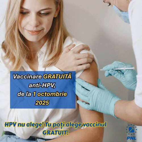 deputatul Aurelian Cotinescu anunță extinderea programului de vaccinare gratuită anti-HPV pentru tineri