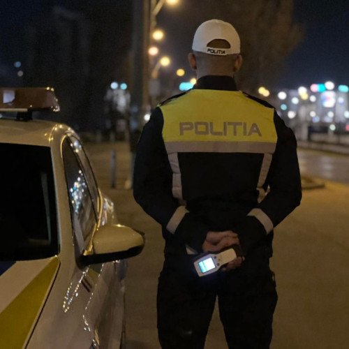 barbat de 40 de ani prins beat la volan pe DN 66 în comuna Balteni