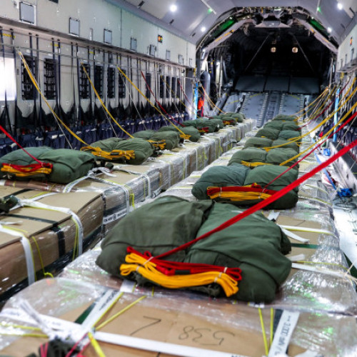 Germania continuă livrarea de ajutoare umanitare în Gaza cu zboruri aeriene