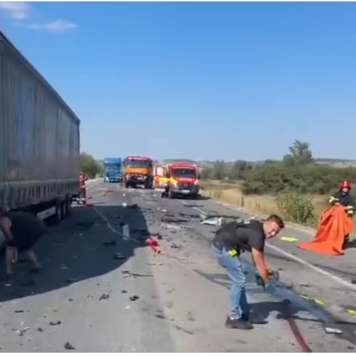 Accident grav pe centura Lugojului, Timiș