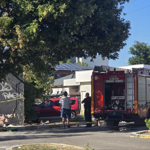 Incendiu în zona Bellagio din Constanța