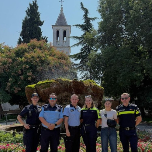 Ofițer român în Croatia pentru sprijin în sezonul turistic