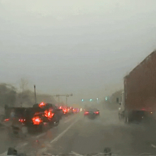 Furtună puternică în Carolina de Sud a provocat o explozie spectaculoasă