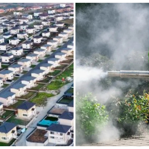 a doua rundă de dezinsectie în comuna Apahida după plângerile locuitorilor despre țânțari
