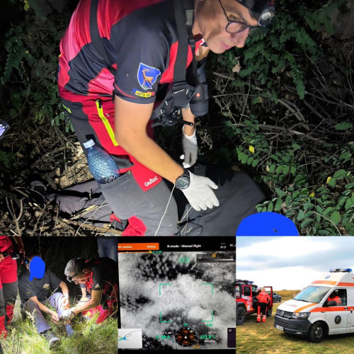 salvamontiști din gorj au intervenit în două situații de urgență în același timp