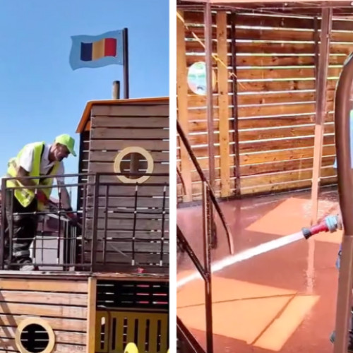 locurile de joacă din cluj-napoca, în proces de igienizare pentru siguranța copiilor