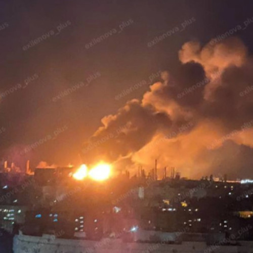 Atac cu drone asupra unei rafinării de petrol din regiunea Volgograd