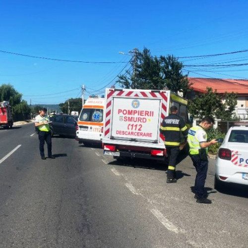 accident în comuna Cotesti, satul Golestii de Sus, soldat cu o persoană rănită