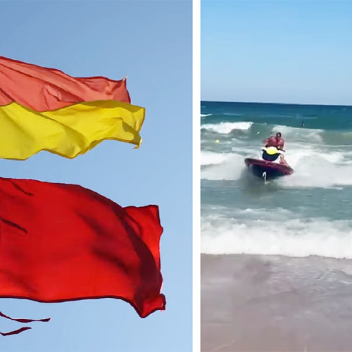 Bărbat de 76 de ani salvat de la înec pe plaja Belona